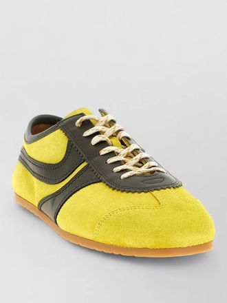 Dries Van Noten leather low-top sneakers