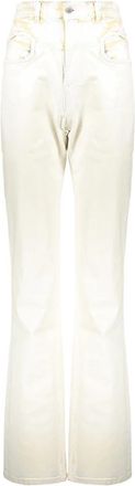 Diesel Jeans met 5 Zakken Slim Fit - Dames - Flared Jeans - Wit - W23 - Katoen - Jeans