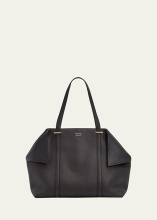 Ferragamo Folded Leather Tote Bag