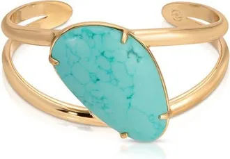 Ettika Desert Tide Reconstituted Turquoise Cuff at Nordstrom