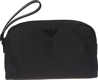 Emporio Armani Logo Nylon Beauty-case