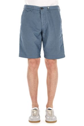 Myths Zeus Linen-Cotton Bermuda