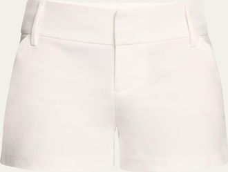 Alice & Olivia Cady Mid-Rise Shorts
