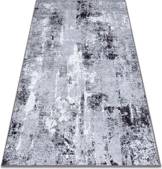 RugsX Rugsx - Alfombra Lavable Miro 51924.812 Abstra&ccedil;&atilde;o Antideslizante - Gris Claro Grey 160x220 Cm