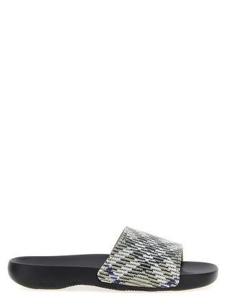 サンダル BURBERRY Men Sandals 8092527 C1173 LOCH GREEN Burberry Sandals and Slides for Men | Online Sale up to 76
