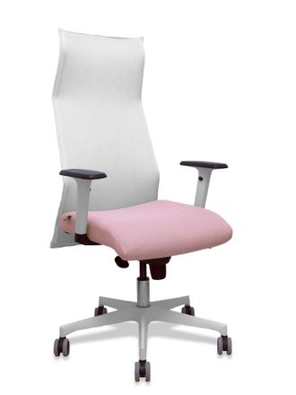 Piqueras y Crespo Silla De Oficina Piqueras Y Crespo 54br65g Blanco Rosa