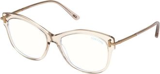 Tom Ford FT5705-B 045 Shiny Clear Brown 56mm