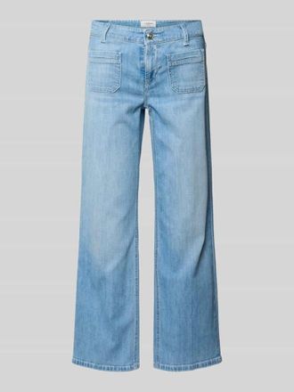 Cambio Cambio Wide Leg Jeans aus Baumwoll-Mix Modell TESS in Jeansblau, Gr&ouml;&szlig;e 32