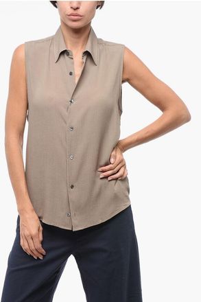Ami Viscose Sleeveless Shirt size Xs