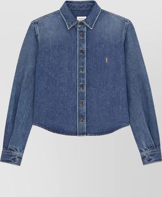 Saint Laurent denim shirt