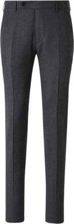 Berwich Retrolong Broek - Heren - Nette broeken - Grijs - S - Wol - Broeken
