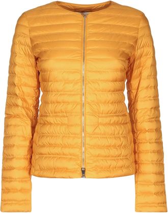 Add Giacca trapuntata - Arancione