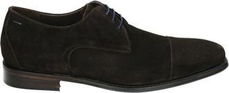 Floris Van Bommel Schoenen, Heren, Bruin, 42 1/2 EU, Suède, Bruine Business Lage Schoenen DE Loper