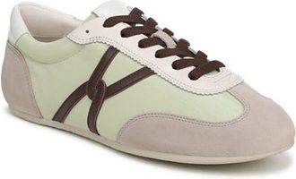 Veronica Beard Riviera Sneaker in Pistachio/Dark Brown at Nordstrom, Size 7.5