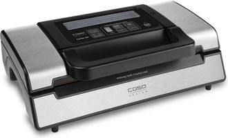 Caso Caso Fastvac 500 M&aacute;quina De Envasar Al Vac&iacute;o Negra Y Plateada