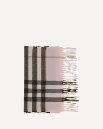 Burberry Check Cashmere Scarf Female UNI