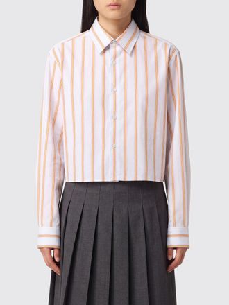 J.W.Anderson Camicia a righe in cotone con colletto classico