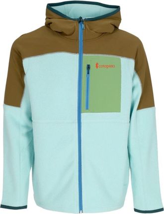 Cotopaxi Fleece Hoodie Full-zip Jacket - Heren - Fleece jassen - Groen - L - Polyester - Fitness