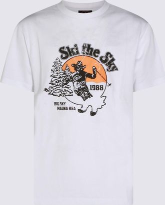 Mauna Kea White Cotton T-shirt