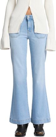 7 For All Mankind Dojo Tailorless Sirte Flare Leg Jean