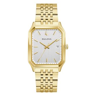 Bulova Mens Tony Bennett Silver Dial Watch