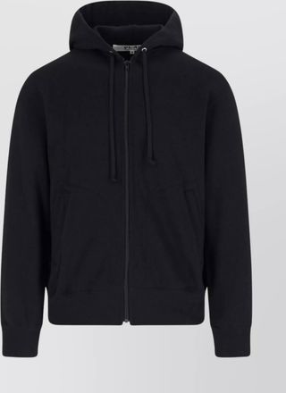 Comme Des Garçons hooded sweatshirt front pockets