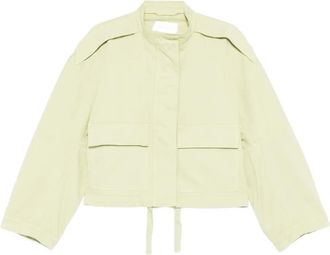 Christian Wijnants Giacca Julora con coulisse - Verde