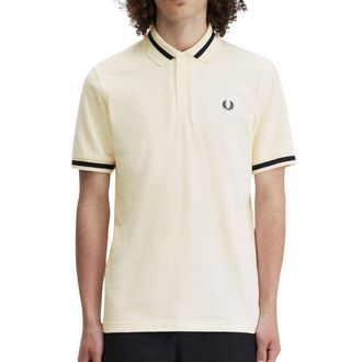Fred Perry Light Oyster Poloshirt
