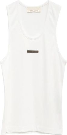 Fear of God sleeveless tank top - women - Rayon/Polyester/Cotton - S - White