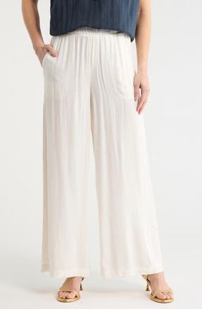 Splendid Capri Palazzo Pants in Paper Ivory at Nordstrom Rack, Size X-Small