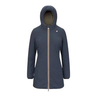 K-Way Donna, Cappotti, Blu, XL, new