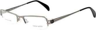Giorgio Armani Silver Metal Glasses Womens (Frames)