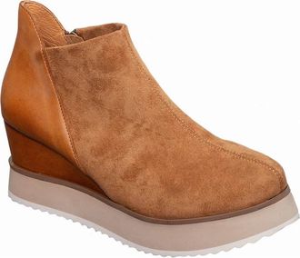 Antelope Imani Platform Wedge Bootie in Taupe at Nordstrom Rack, Size 10