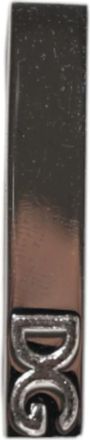 Dolce & Gabbana Logo Tie Clip - unisex - Manchetknopen - Grijs - ONE Size - Accessoires