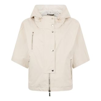 Moorer Light Jackets, female, Beige, Size: L Mariclea Jacket