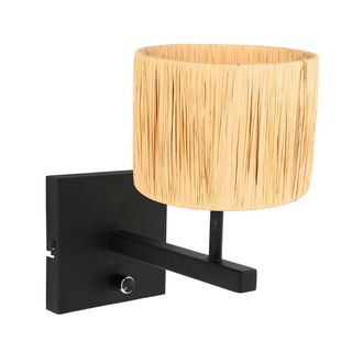 Steinhauer Steinhauer - Aplique De Pared - Stang - Negro - Hierba Metal
