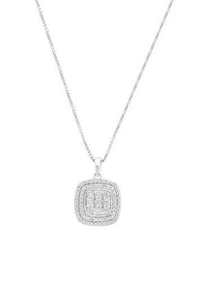 Effy Diamond Pendant Necklace in Silver/Diamond at Nordstrom Rack, Size 18