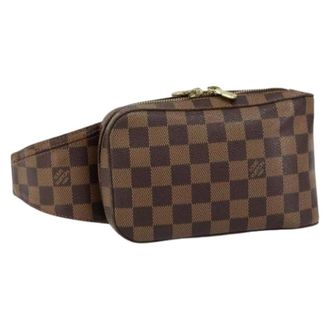Louis Vuitton Pre-owned Belt Bags, female, Brown, Size: ONE SIZE Pre-owned Canvas Belt Bag