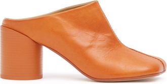 Maison Margiela anatomic-toe leather mules - Orange