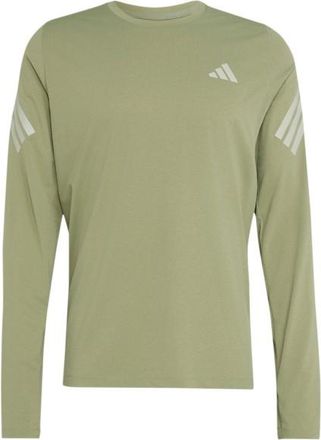 adidas ADI365 Running Iconic Long Sleeve Laufshirt f&uuml;r Herren | oliv