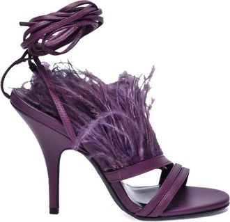 Patrizia Pepe High Heel Sandal - Red