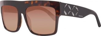 Swarovski Womens SK0128-5652F SK0128 17 5652F Sunglasses - Brown - One Size