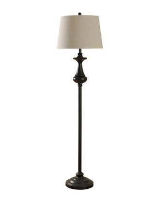 StyleCraft 62in Traditional Bronze Metal Floor Lamp