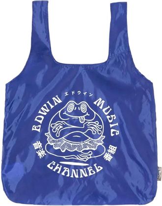 Edwin Tassen, unisex, Blauw, ONE Size, Polyester, Edwin x Chico Bag
