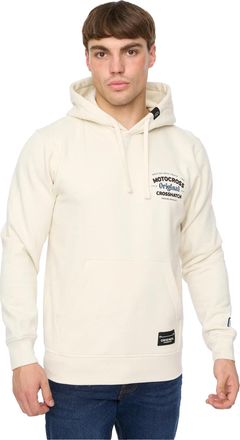 Crosshatch Heren Motorcross Hoodie (Lichte steen)