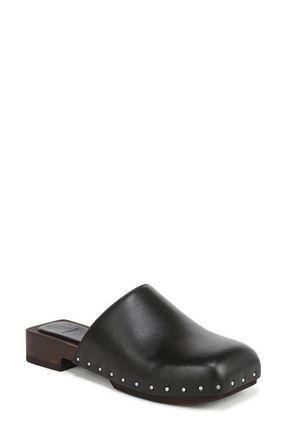 Vince Margarita Mule in Black Leather at Nordstrom, Size 9.5