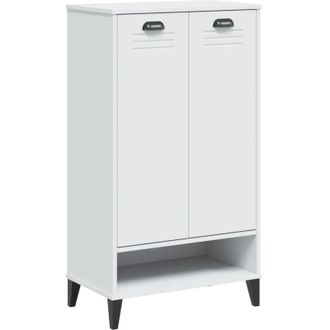 vidaXL Shoe Cabinet viken White Engineered Wood Vidaxl