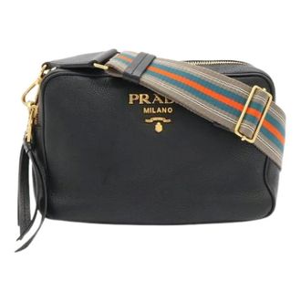 Prada Pre-owned Vintage Clutch Bag - Dames - Pre-owned - Zwart - Maat: ONE Size Leer