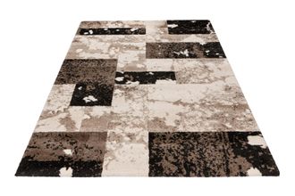 Obsession Teppich »My Canyon 971« rechteckig 20 mm Höhe modernes Patchwork Design, weiche Qualität, Wohnzimmer