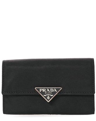 Prada Black Nylon 4 Key Holder (Authentic Pre-Loved)